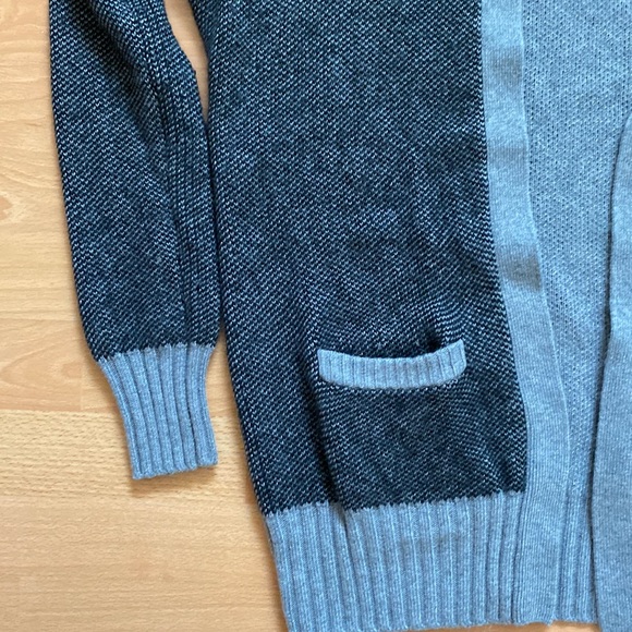 [S] Talula Cashmere Blend Open Cardigan | Gray - Picture 6 of 7
